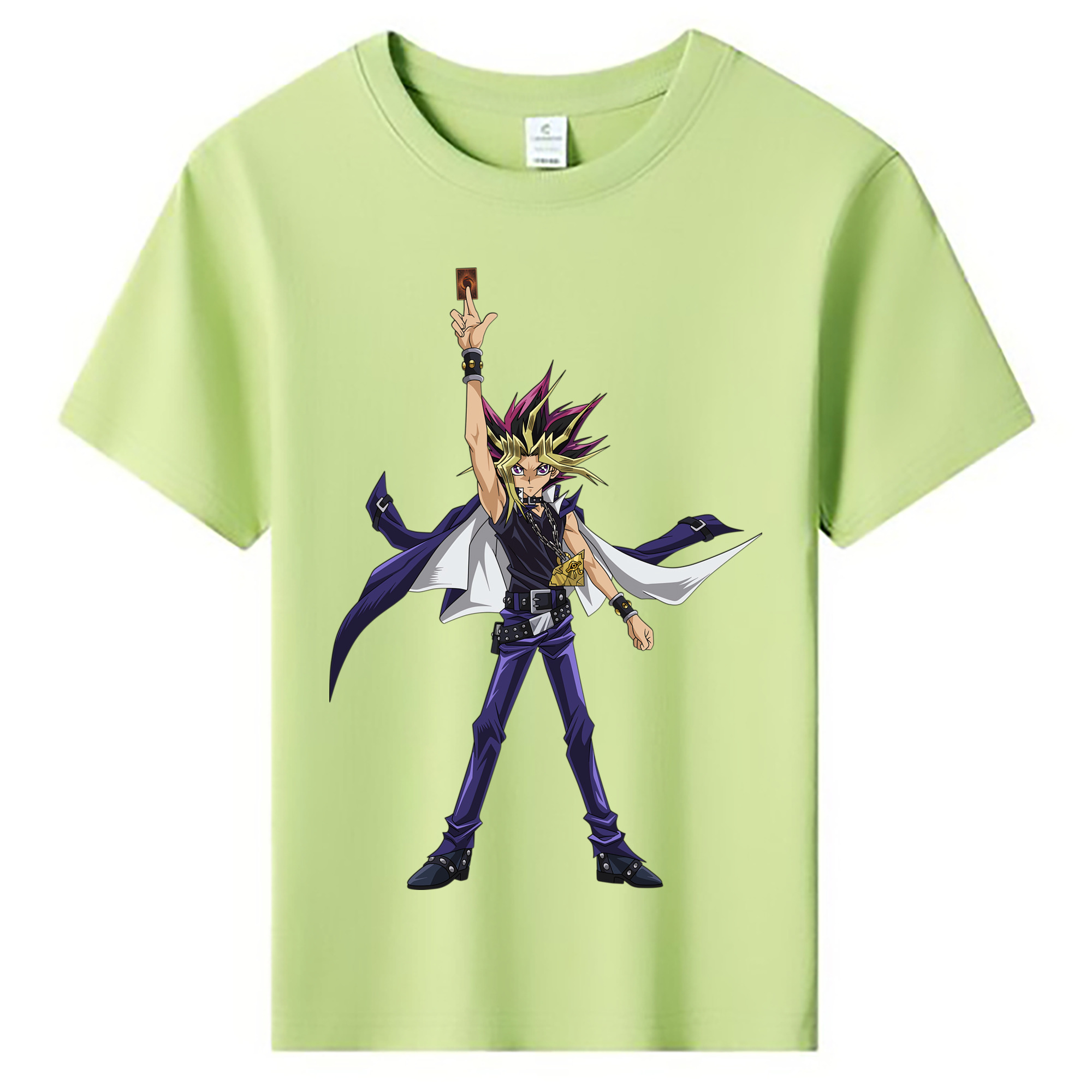 （画像用） 遊☆戯☆王 Yu-Gi-Oh! 綿100％キッズTシャツ（フロントプリント）